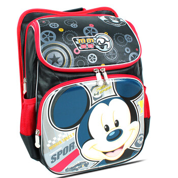 迪斯尼/disney 小学生减负书包 米奇儿童书包 M0452 黑色