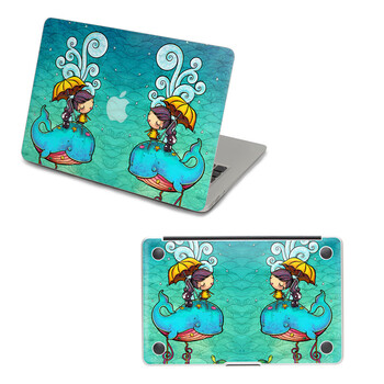 SkinAT 苹果笔记本MacBook外壳及底部保护贴膜 3M材料 奇幻之旅三 Air 11