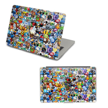 SkinAT 苹果笔记本MacBook外壳及底部保护贴膜 3M材料 图标开会 Pro 17