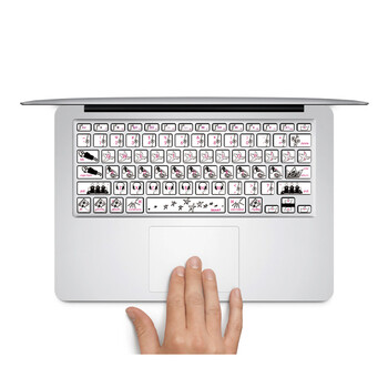 SkinAT MacBook苹果笔记本 iMac 键盘贴膜 保护贴 键盘膜 贴纸 朋克音乐 Pro 15 (Retina)