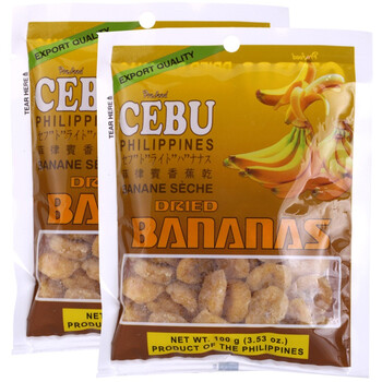 菲律宾Cebu宿雾香蕉干100克*2袋