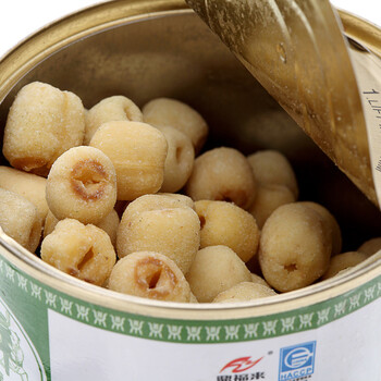 鼎福来 休闲食品 福建特产 莲心果香葱味罐装118g*3