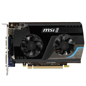 微星（MSI）R6670 暴雪V5 D3 2G 800/1334MHz 2G/128bit DDR3 PCI-E显卡