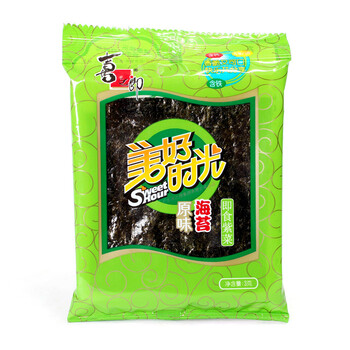 喜之郎美好时光原味海苔3G*30包