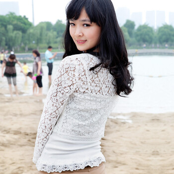 VERI+GUDE+2013春夏新款韩版百搭小披肩雪纺长袖开