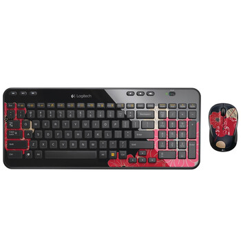 罗技（Logitech）MK365 无线键鼠套装（月光昙）