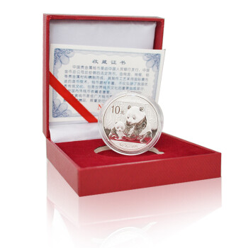 中国2012年熊猫银币31g