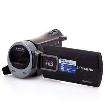 三星（SAMSUNG） HMX-H405 全高清闪存数码摄像机（黑色）
