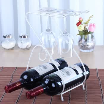 心情生活 酒杯架悬挂杯架 红酒杯架吊杯架高脚杯挂架 吧台酒架悬挂 CSCF0014A