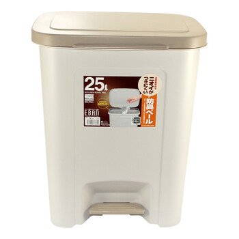 ASVEL 脚踏垃圾桶25L 6333