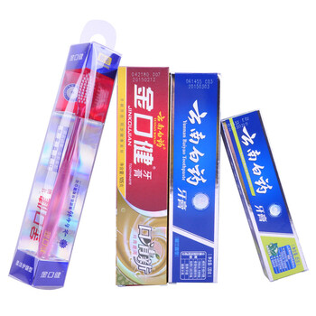 云南白药牙膏牙刷 促销体验装（留兰香120g+纯青普洱105g+薄荷清爽45g）+牙刷柔洁护龈型1支