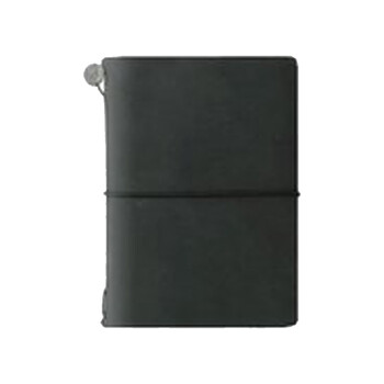 日本Midori Traveler's Notebook牛质笔记本 护照型 黑色