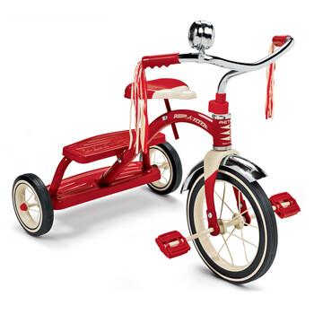 经典金属三轮车（红）---来自美国百年骑乘玩具品牌Radio Flyer