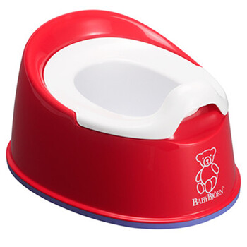 瑞典BabyBjorn Smart Potty 轻便小马桶 红色