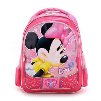 迪士尼/Disney 米妮儿童双肩背包 小学生减负书包 女孩多款 B款