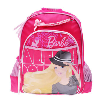 芭比/Barbie 粉红芭比儿童双肩背包 小学生减负书包 女孩多款 F款
