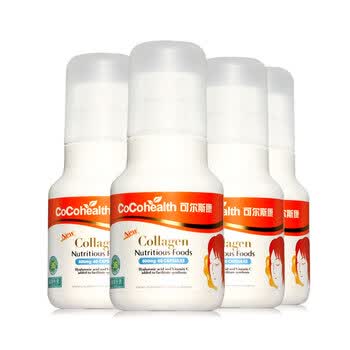 cocohealth/可尔斯康 胶原蛋白 600mg*60粒*4瓶 美白补水淡化细纹买4赠1