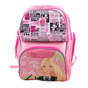芭比/Barbie 粉红芭比好乐背儿童双肩背包 小学生护脊减负书包 女孩多款 B款