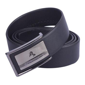POLO Meisdo男士皮带真皮整皮对折加宽腰带PF951AT