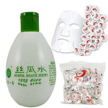 巨型一号丝瓜水天然清爽(原液)320ml+玛姬儿纸膜一包100粒送面巾一个