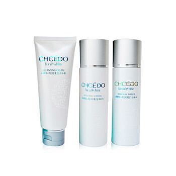 CHANDO自然堂 亮润美白三件套装 洁肤霜110g+活肤水100ml+活肤乳100ml