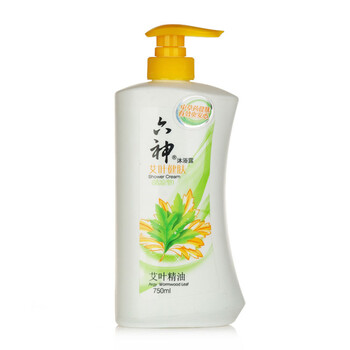 六神 艾叶健肤沐浴露（清凉型）750ml