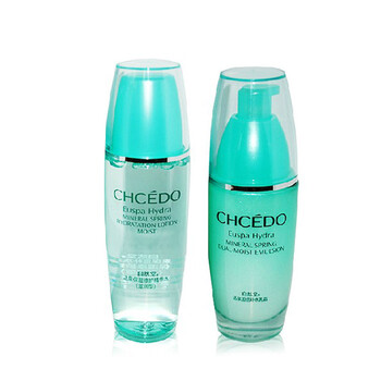 CHANDO自然堂 活泉保湿补水水乳套装 精华水（滋润）135ml+加倍补水乳霜60g