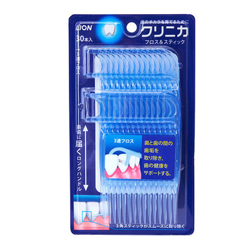 CLINICA深洁牙线棒（3弦）30本入