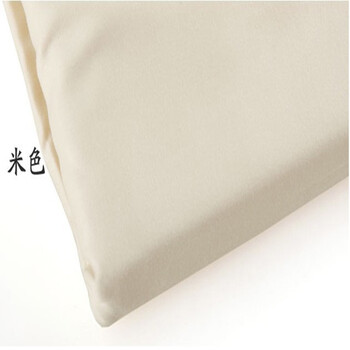 AUSSINO澳西奴家纺 素色纯棉 260根纯色床笠床垫套新品1.5米床适用 米色