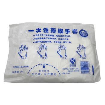 一次性PE手套（100只装 2包）
