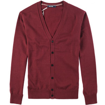 MACFION 迈克菲恩 新款<em>男士开衫</em>针织衫 纯色