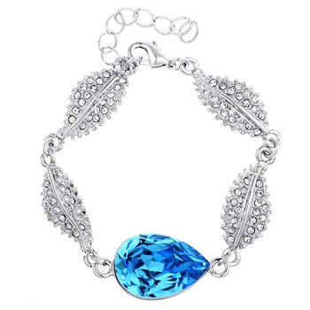 伟德bv1946官网-施华洛世奇恶魔之眼水晶手镯 寓意可以抵挡坏运气 把