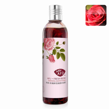 AFU 阿芙 玫瑰鲜花焕颜沐浴液270ml 美白保湿沐浴露
