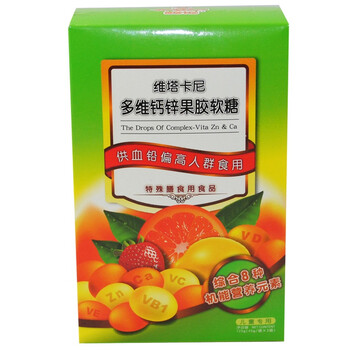 维塔卡尼多维钙锌果胶软糖120g