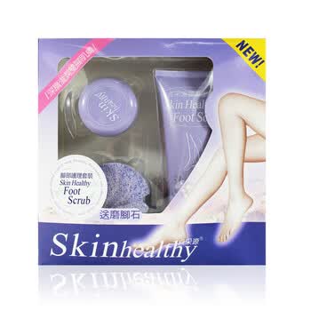 贞采源 Skin healthy 脚部护理套装（脚部磨砂膏+脚部龟裂膏） 200ml+30ml