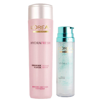 欧莱雅清润保湿矿泉舒活液175ml+精华凝露50ml