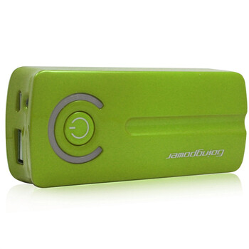 卓鹰（GoingPower）BEE002S 移动电源 IPAD2 iphone4 4S HTC PSP 三星 备用电池 手机充电宝 青草绿 5000MAH