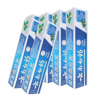 云南白药牙膏（冬青香型）135g 6支装 抑制牙龈出血 牙龈肿痛 修复口腔溃疡