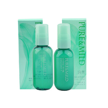 PURE&MILD泊美 植物纯净界 沁纯水乳滋润套装 沁纯化妆水（滋润）130ml+沁纯乳液（滋润）100ml
