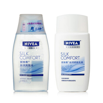妮维雅NIVEA 丝润基础护肤2件套（爽肤水125ml+柔肤乳液100ml）