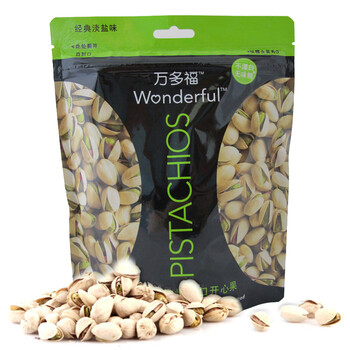 万多福Wonderful开心果168g椒盐味+258g淡盐味