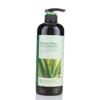海莎普农糙米芦荟保湿沐浴露800ml 保湿美白