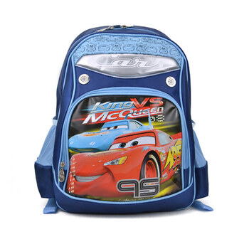 迪士尼/Disney 麦昆小学生书包男童1-3年级书包双肩汽车书包C0040 新品惊喜直降！
