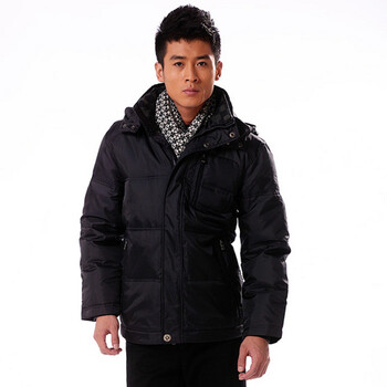 波司登旗下冰洁羽绒服 男式休闲面包 1023 396冰深咖 185/100A(XL)