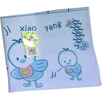 安吉小羊 可爱小鸡毛巾料防漏尿垫 隔尿垫 60*46cm 蓝