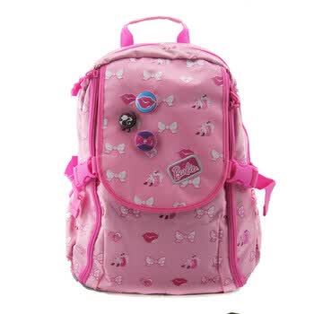迪士尼/Disney 芭比休闲书包 中小学生书包 高年级书包BL8023粉色 新品惊喜直降！ 黑色