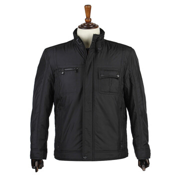 Earthcamel/神州骆驼2012冬装新款男士棉服休闲外套厚男M90711 黑色 XXXL