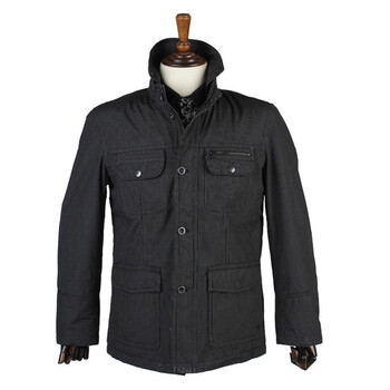Earthcamel/神州骆驼2012冬装新款男士棉服休闲外套厚男M90688 黑色 XXXL