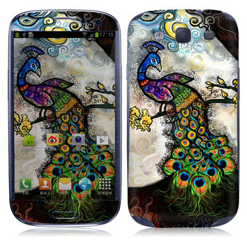 IdeaSkin 三星 I9300 Galaxy SIII / I9308 / I939 皮肤 孔雀 外壳保护套皮贴膜 DCUD182201