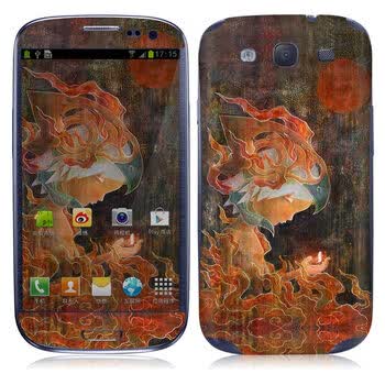 IdeaSkin 三星 I9300 Galaxy SIII/I9308/I939 皮肤 夜光 外壳保护套皮贴膜 DCUC902123
